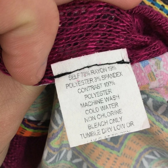 Poeme by Citron Santa Monica Top Mixed Fabrics - Picture 8 of 8